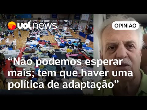 Enchentes no RS: Brasil precisa de política de adaptação às mudanças climáticas, diz Carlos Nobre