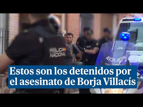 Estos son los detenidos por el asesinato de Borja Villacís