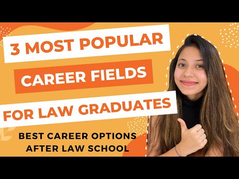 3 Most Popular Career Fields after Law School| Best Careers for Law Graduates| Law | Harshi Baldota