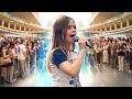 Amazing 9 year old singer performs SHALLOW by Lady Gaga with us
