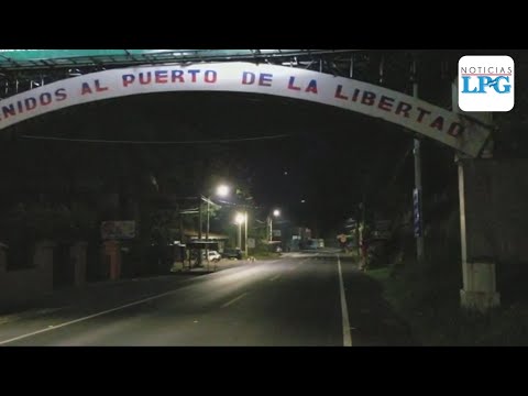 Instalan cerco sanitario en Puerto de La Libertad