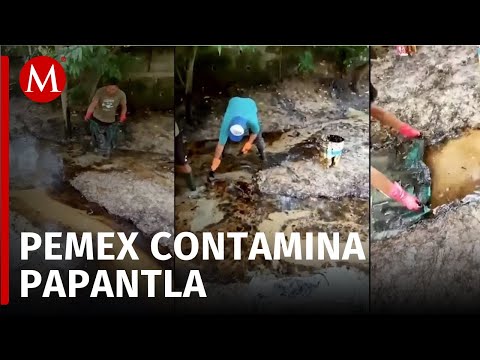 Derrame en instalaciones de Pemex en Papantla preocupa a la comunidad