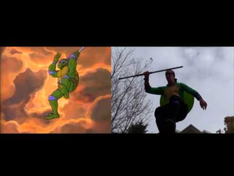 Live Action Teenage Mutant Ninja Turtles Cartoon Intro