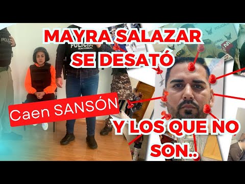Mayra Salazar, se destapa en su testimonio anticipado