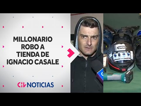 MILLONARIO ROBO a tienda deportiva de Ignacio Casale en Lo Barnechea: Más de $30 millones