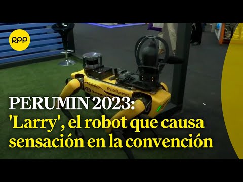 PERUMIN 2023: Conocemos a 'Larry', el robot que causa sensación en la conferencia