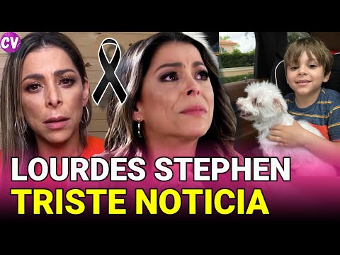 Lourdes Stephen SUFRE TRISTE PÉRDIDA | LOS DETALLES