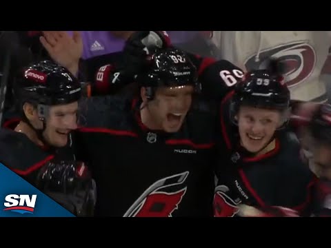 Evgeny Kuznetsov Zips Wrist Shot For First Goal As Hurricane