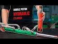 Making a double piston hydraulic cylinder