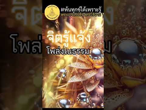 แก่นธรรมรู้จักจิตพ้นทุกข์​ได