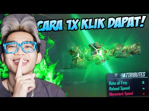 GILA!!! BELI SENJATA SHOTGUN BATU EMERALD KUAT BANGET!!! 1 HIT MATI, KILL 22 AUTO 100% BOOYAH!!!