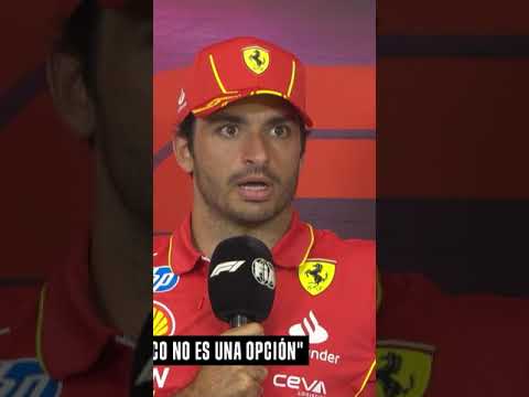 Carlos Sainz descarta completamente la opción de tomarse un año sabático ?#BelgicaDAZNF1