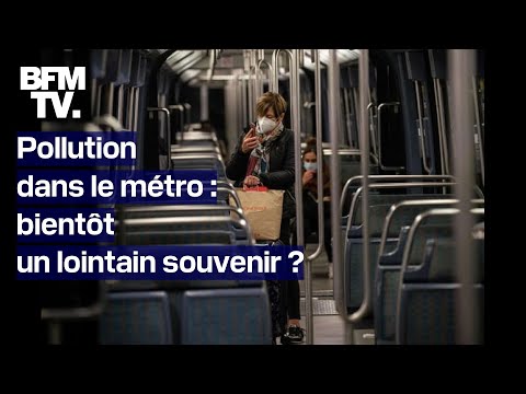 Transports en commun: le métro sera-t-il un jour un espace sans pollution?