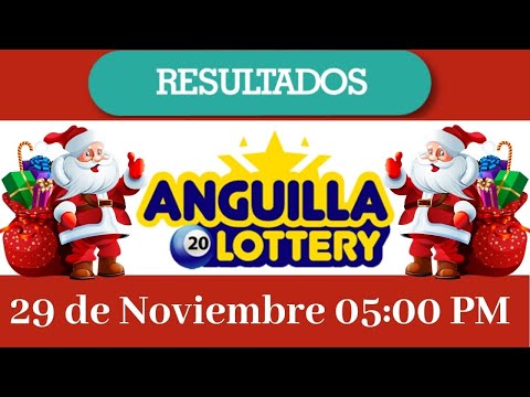 Resultados de la lotería Anguilla  Lottery 05:00 PM de hoy 29 de Noviembre del 2020