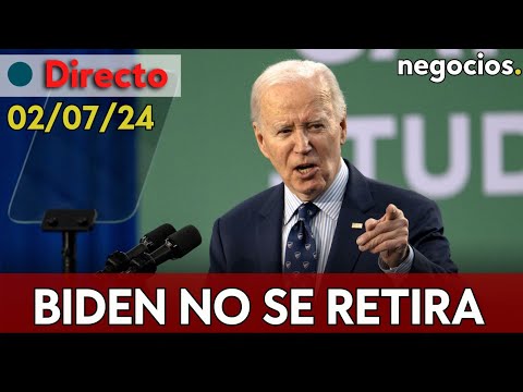 DIRECTO I Biden habla tras rumores sobre su renuncia, pánico demócrata y buques rusos en Venezuela