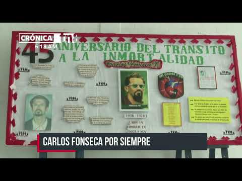 Conmemoran el 45 Aniversario del paso a la inmortalidad del Comandante Carlos Fonseca