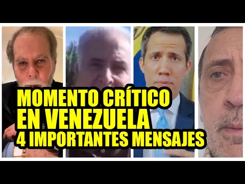 MOMENTO CRÍTICO EN VENEZUELA  4 Importantes Mensajes