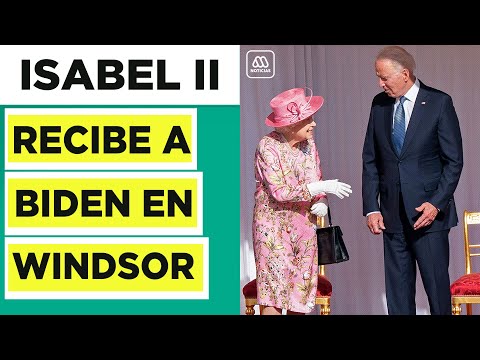 Reina Isabel recibe a Joe Biden en su castillo de Windsor