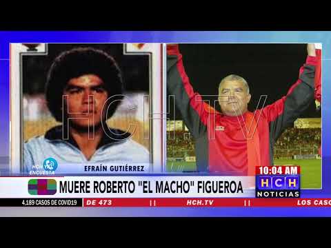 Fallece goleador hondureño Roberto “el Macho” Figueroa, en San Francisco, California, EE UU