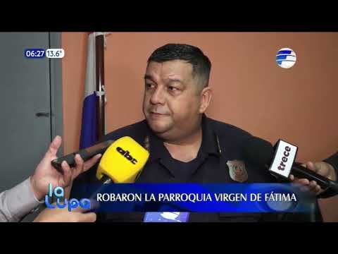Hay un detenido tras robo a parroquia Virgen de Fátima