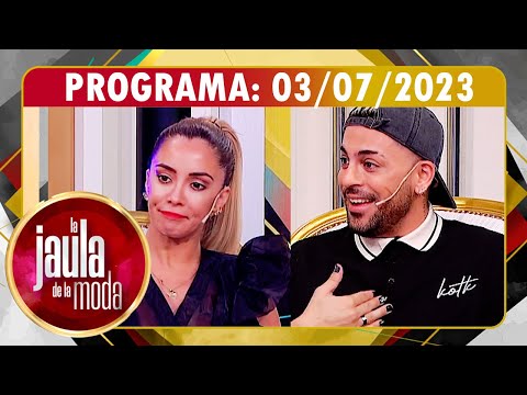 La Jaula de la moda - Programa 03/07/23 - INVITADOS: CLAUDIA CIARDONE y FACU MAZZEI