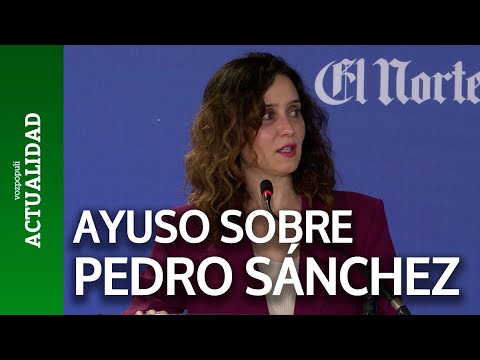 Reacción de Ayuso a la carta de Pedro Sánchez