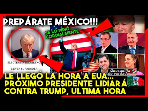 PRÉPARAT3 MÉX1C0! TRUMP SE ACABA DE CH1NG4R A BIDEN, PRÓXIMO PRESI TENDRÁ QUE LIDIAR CON ÉL D NUEVO