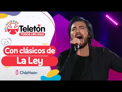 ¡CON CLÁSICOS DE LA LEY! Beto Cuevas rememoró sus éxitos en su paso por Teletón 2023