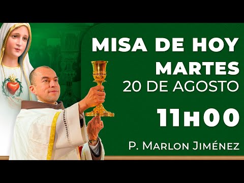 Misa de hoy 11:00 | Martes 20 de Agosto #rosario #misa