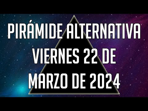 Pirámide Alternativa para el Viernes 22 de Marzo de 2024 - Lotería de Panamá