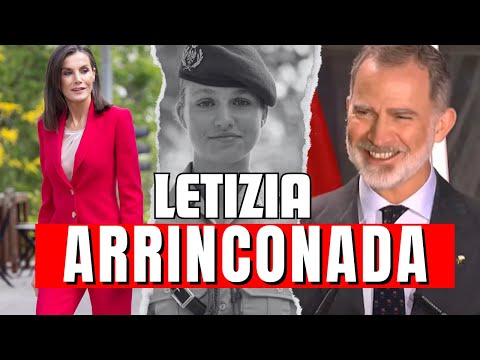 Letizia ARRINCONADA PÚBLICAMENTE por Felipe VI y Zarzuela por Leonor