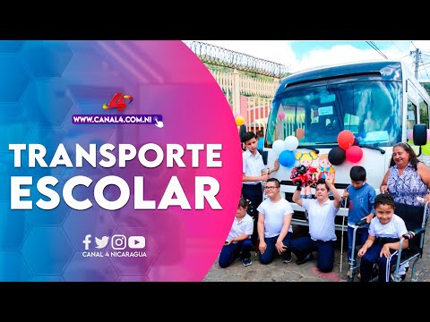 Gobierno Sandinista entrega unidad de transporte escolar a Centro de Educación Especial de Matagalpa