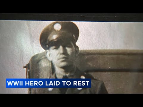 Funeral held for Chicago-area WWII soldier who died in POW camp after remains ID'd