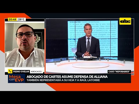 Caso ‘‘nepobabies'': abogado de Cartes asumió la defensa de Pedro Alliana, hija y Raúl Latorre