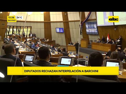 Diputados rechazan interpelación a Ángel Barchini