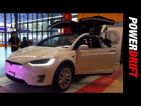 Tesla Model X : Geneva Motor Show : PowerDrift