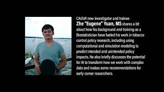 Image from  CAsToR New Investigator and Trainee Zhe “Eugene” Yuan, MS 