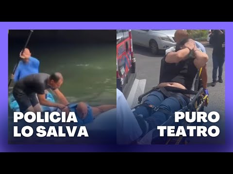Policia salva a turista de mu3rte/ Teatro madre niña de 13 en Gurabo