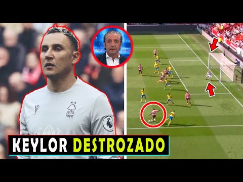 ASÍ CALIFICA PRENSA INGLESA ERRORES de KEYLOR NAVAS Brentford vs Nottingham Forest 2-1