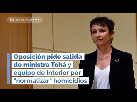 Oposición pide salida de ministra Tohá y equipo de Interior por normalizar homicidios