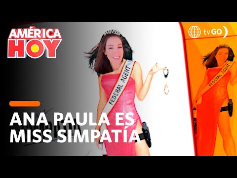 América Hoy: Ana Paula Consorte es la nueva miss simpatía de Trujillo (HOY)