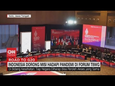 🔴Indonesia Dorong Misi Hadapi Pandemi di Forum TIIWG