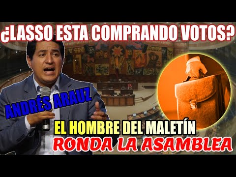 Andrés Arauz: Lasso está comprando Votos