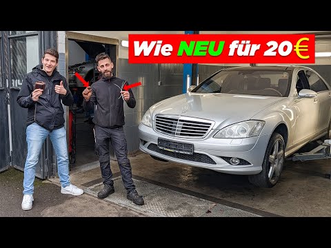 S-Klassen Experte findet Fehler! Günstigste ABC-Fahrwerk Reparatur aller Zeiten!