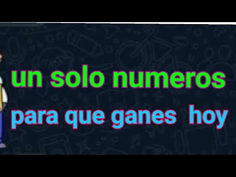 un sólo números fuertes para hoy jueves 01 dé agosto del 2024