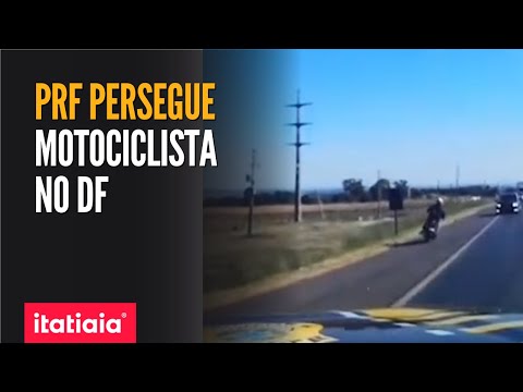 PERSEGUIÇÃO A MOTOCICLISTA TERMINA EM ACIDENTE NO DISTRITO FEDERAL