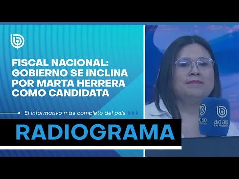 Fiscal nacional: Gobierno se inclina por Marta Herrera como candidata