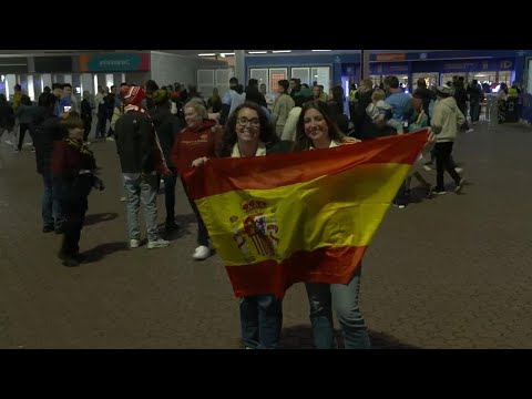 Spain fans leave Women's World Cup Final delighted after victory over England