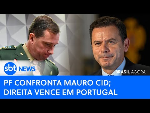 Brasil Agora: PF confronta Mauro Cid; direita vence em Portugal