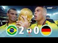 Brasil 2 x 0 Germany  2002 World Cup Final Extended Goals & Highlights HD